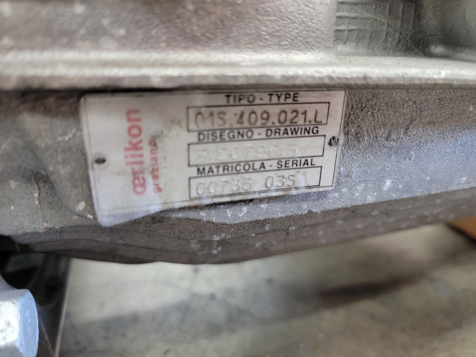 LAMBORGHINI AVENTADOR FRONT DIFFERENTIAL OEM 01S409021L