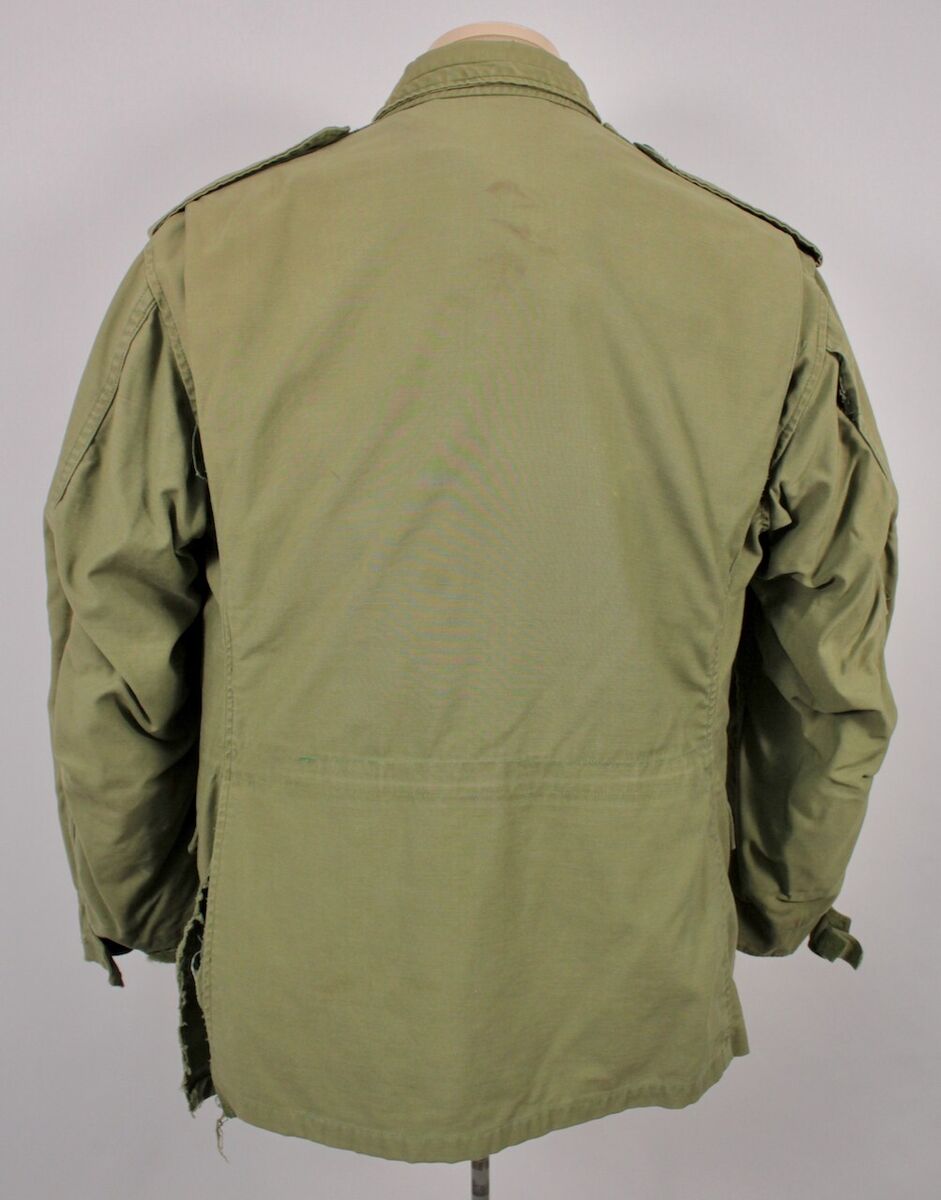 M-65 フィールドジャケット military 2nd? 60s 70s 古着 60-70s 米軍 US ARMY M-65 2nd アルミジップ ミリタリー