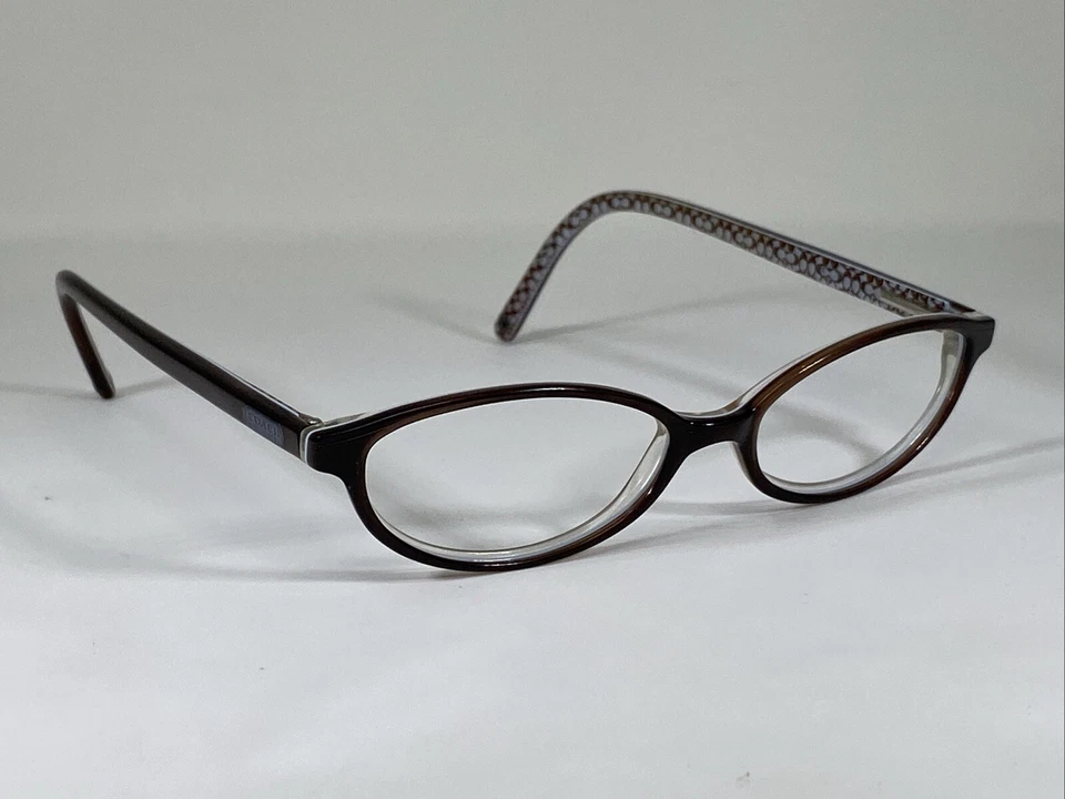 Marco de gafas marrón/azul COACH NEW YORK “MELISSA” 516 49-16-135 Foto 3 de 4