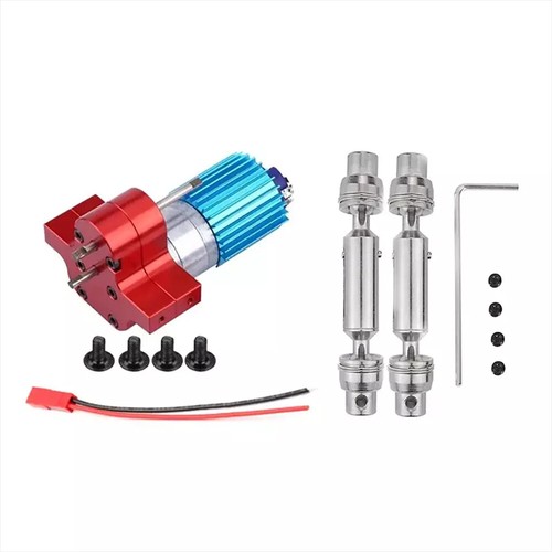 370 For WPL Split RC Car 1/16 Gearbox With Transfer Gearbox Motor Rock Crawler - Picture 9 of 19