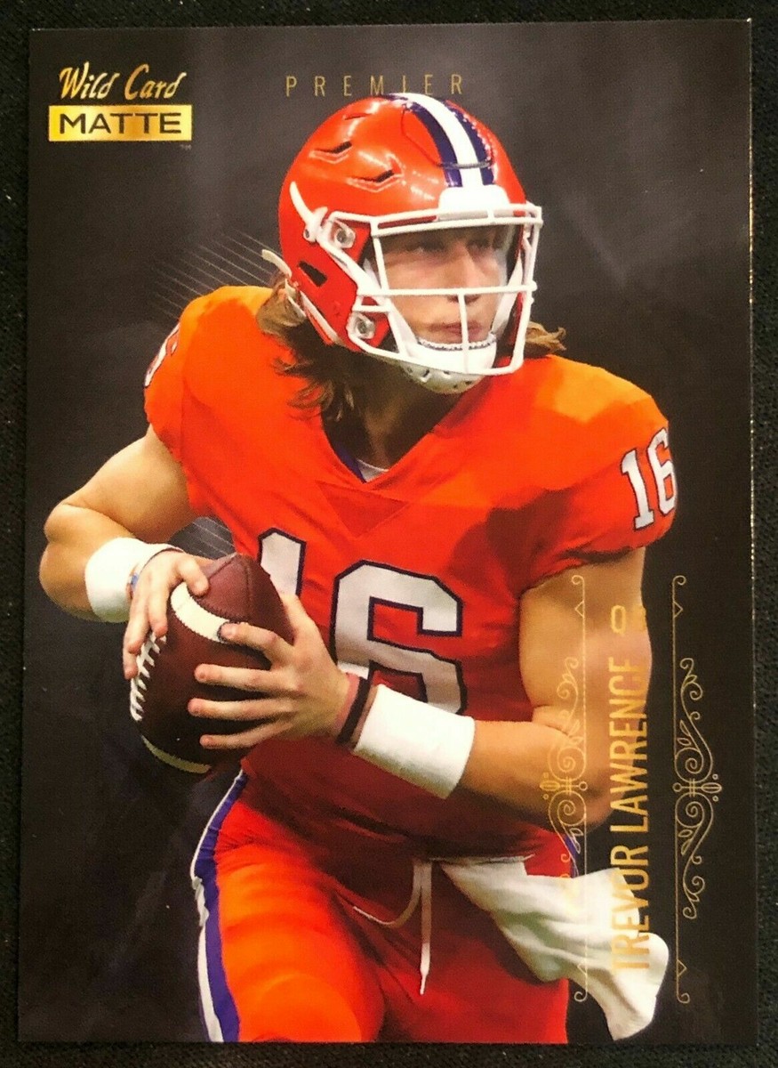 2021 Wild Card MATTE BLACK Football ALL ROOKIE Edition *You Pick