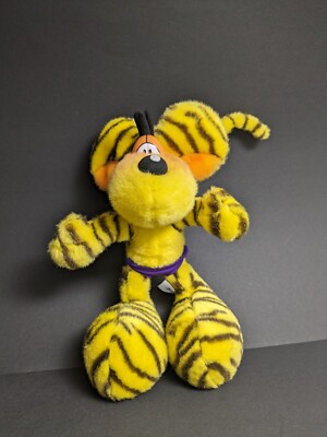 Diddl Maus / Tigermaus / Stofftier / Gestreift / Plüschtier / Leopard / Gelb