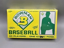 2021 1989 Bowman X Keith Shore - Wave 3 - 10 Card Box w/ Bobby Witt Jr RC QTY