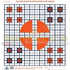 .30-06 Outdoors Sight in Grid CrossHair Target - 100yrd - 20pk - TARSIG-20