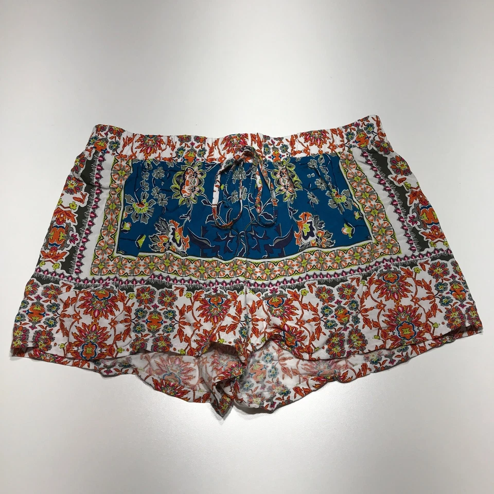 Шорты Bebop женские размер большой легкие с цветочным принтом без застежек 3 дюйма средняя посадка - Изображение 3 из 4