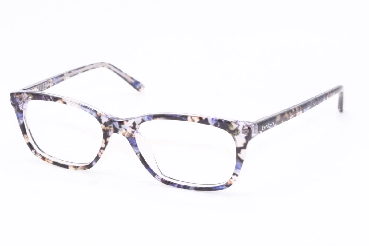 Bebe Marbled AMETH Purple Women\'s Glasses. Size 53-17-135 bebe Purple Eyeglass Frames for sale | eBay main image 4