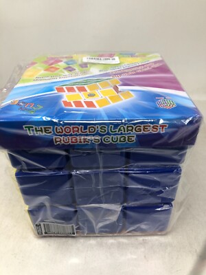 Super Cube 3x3x3 Big Cube Stickerss Speed Cube 18cm - Largest, Challenging, Toy
