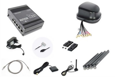 Teltonika 5G WLAN Router RUTX50-12V Antenne DZ_ANT1030 TEL-RUTX50e-1030