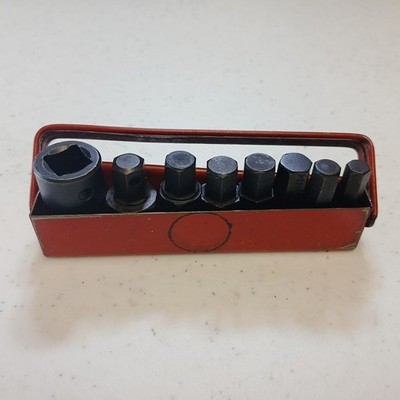 MAC Tools USA 9 pc Standard Hex Impact Set 1/2  Drive Socket AI10 VP146D AI12...