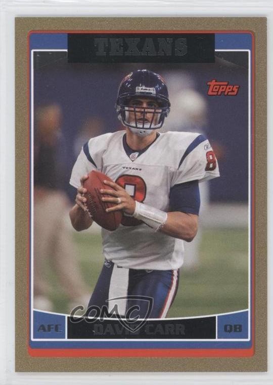 2006 Topps Gold 415/2006 David Carr #225 0a1