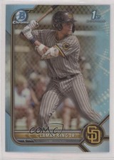 2022 Bowman Draft Chrome Sky Blue Refractor Lamar King Jr #BDC-143 0qc2