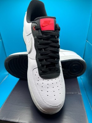 Nike Air Force 1 '07 LX Crane White Black Chile Red DA8482-100 Men's Size 14