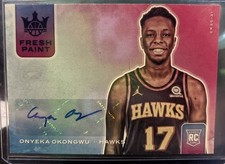 2020-21 Court Kings - Fresh Paint Onyeka Okongwu #FP-ONY Violet /49 (AU, RC)