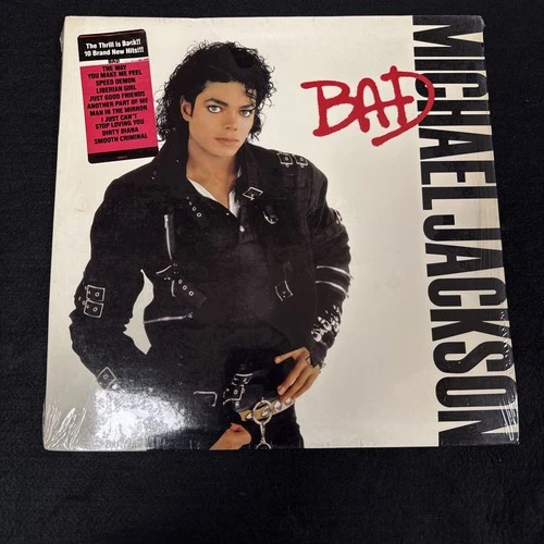 BRAND NEW SEALED VINYL RECORD MICHAEL JACKSON BAD 1987 LP ORIGINAL RELEASE! Rare