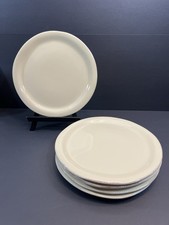 Set 5 Piatti Vietri Cucina Fresca Crema 11" Gres Italiano EUC