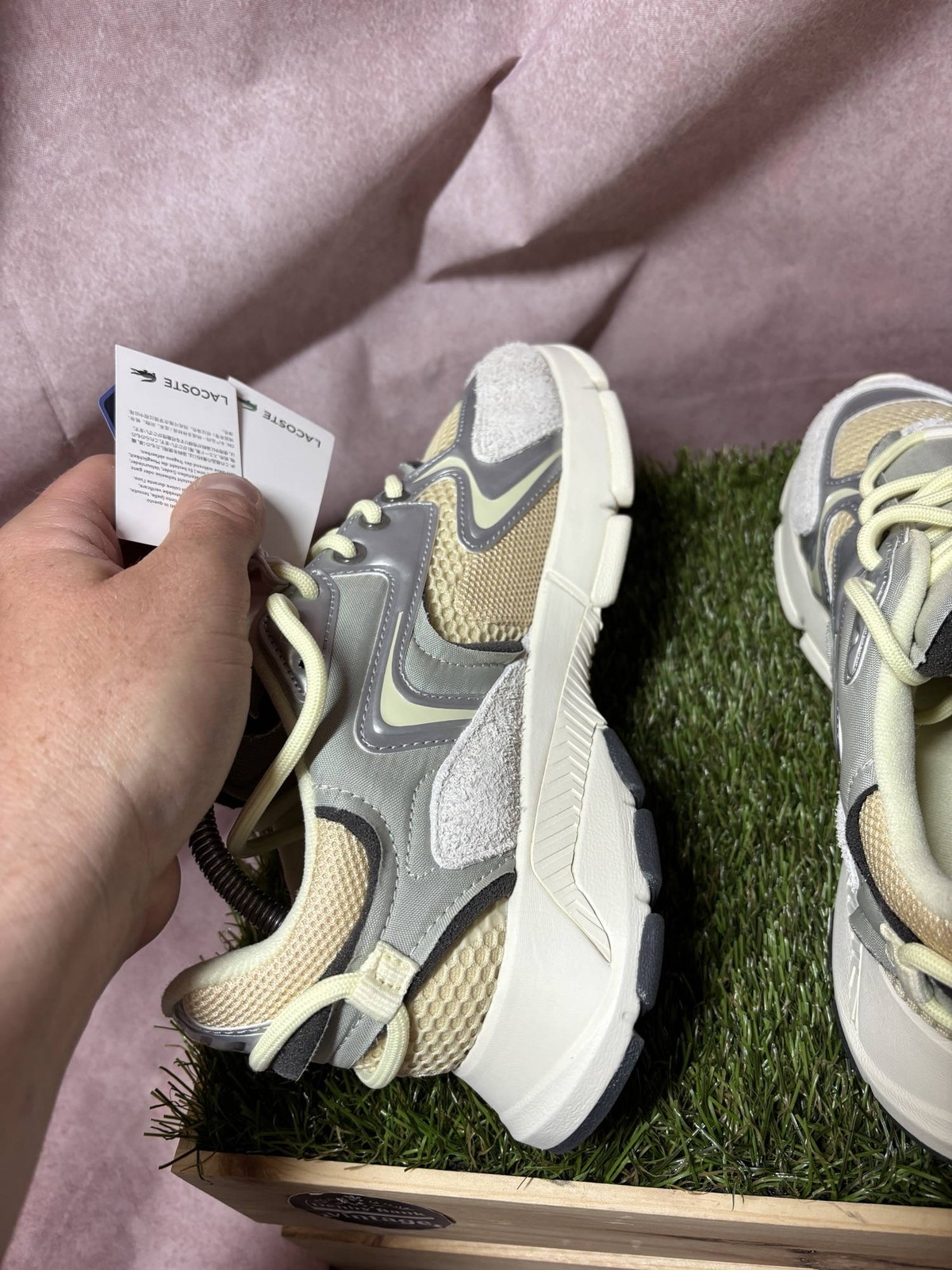 Lacoste L003 Neo Traines UK Mens Size 8 image 6