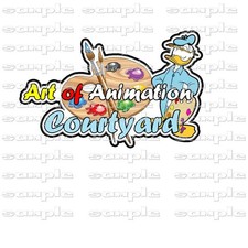 Disney Art of Animation Title fts Scrapbook Page Paper Piece die cut