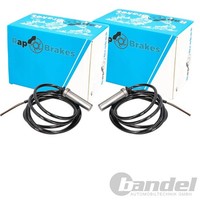 2X RAP ABS-SENSOR Raddrehzahl Hinten Passend FüR Mercedes Sprinter VW LT