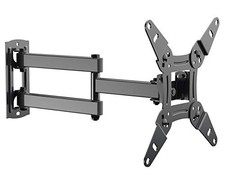 Full Motion TV Monitor Wall Mount Bracket Articulating Arms Swivel Tilt