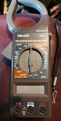 Heath Digital Clamp Meter Model SM-2374 in Excellent Condition 