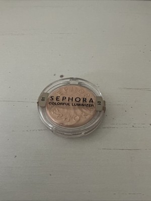 Sephora Colorful Luminizer Powder 01 Glitzy Gold -0.12oz - FULL SIZE SEALED