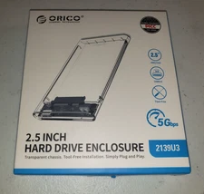ORICO 2.5 External Hard Drive Enclosure USB 3.0 to SATA III