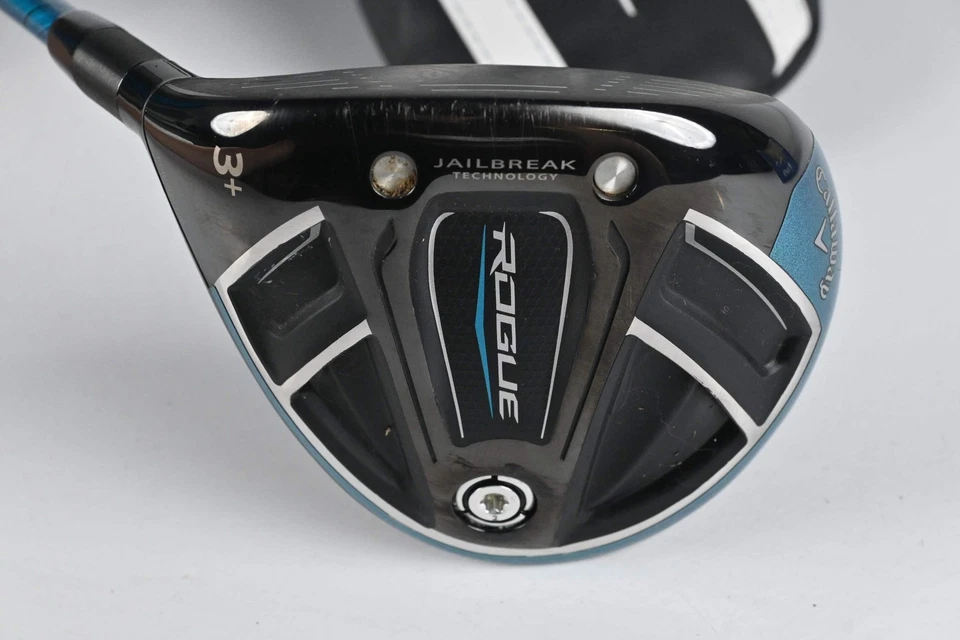 Left Hand Callaway Rogue #3+ Wood / 13.5 Degree / X-Flex EvenFlow Blue 75 Shaft - Image 2 of 4
