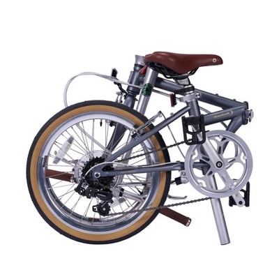 Dahon Boardwalk D7 Folding Bike Commuter Portable Travel (Charcoal