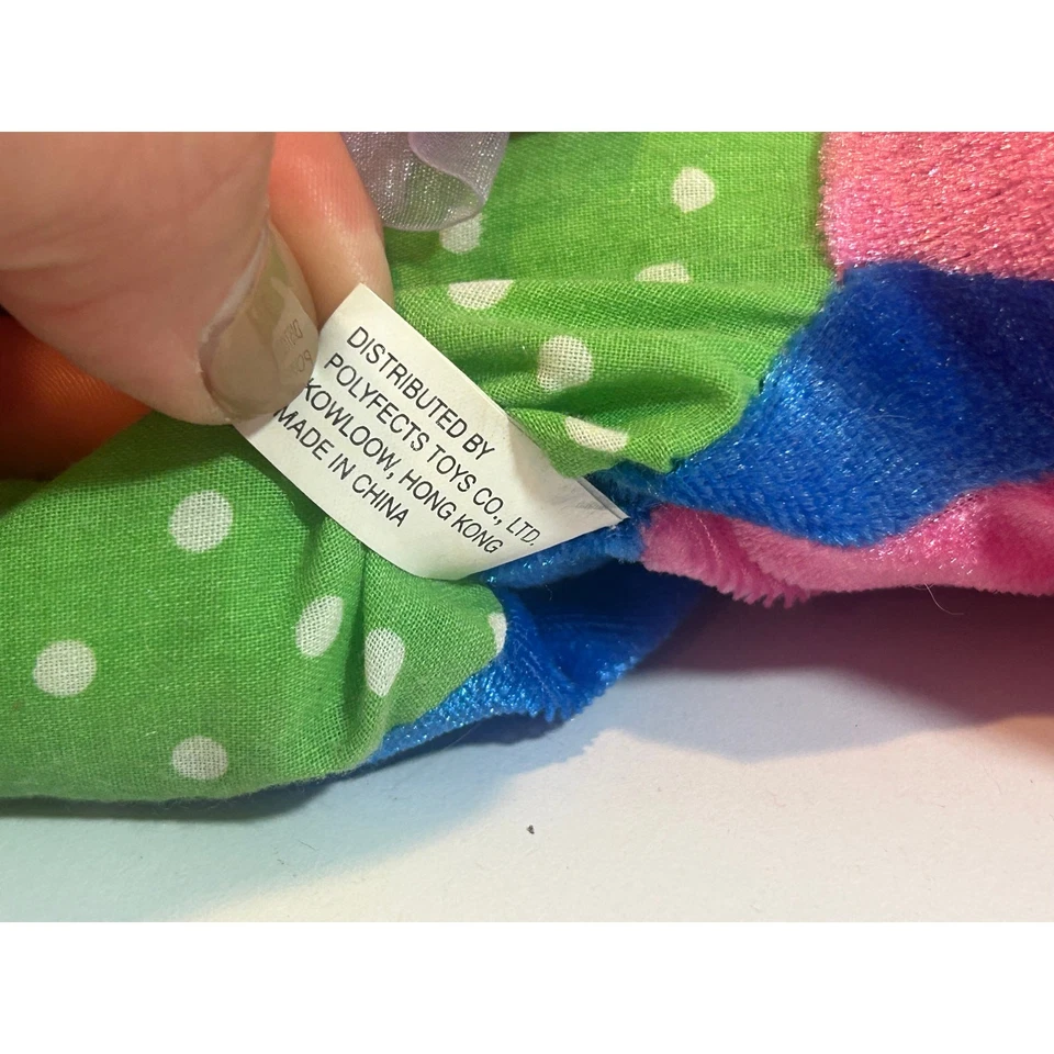 Muebles de muñeca Groovy Girls cama de televisión felpa Manhattan Toy Co. años 90 de colección Foto 4 de 4