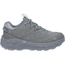 Hi Tec Fuse Trek Hiking Shoes Cool Grey  A soft highly durable embossed PU leat