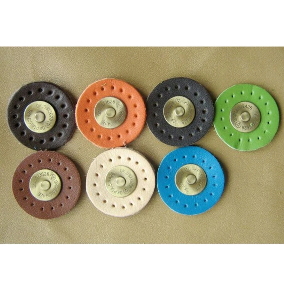 Metal Magnetic Snaps for DIY Leather Crafts Pack of 10 Round Replacements - Image 3 of 4