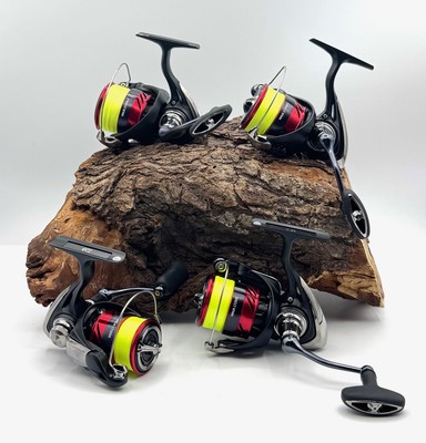 Daiwa 24 Ninja LT2000 LT2500 LT3000-C LT4000-C Spinnrolle Bespult mit J-Braid X4