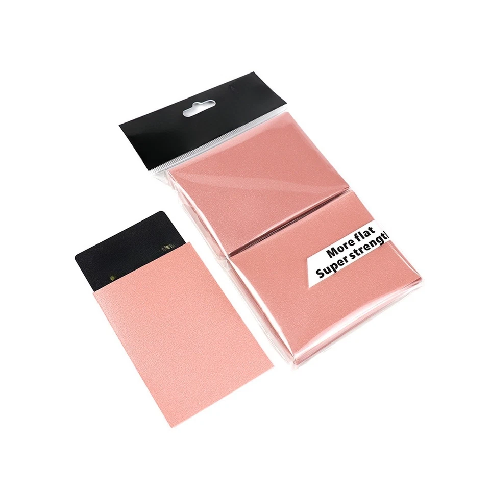 100X Metallische Kartenhüllen (Matt), Einfach Zu Befüllen Für TCG-Karten - Bild 3 von 4