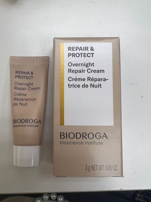 4 x Biodroga Repair & Protect Overnight Repair Cream 3g Sample
