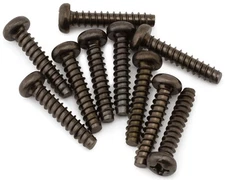 Tamiya 3x15mm Self Tapping Button Head Screw (10) [TAM50583]