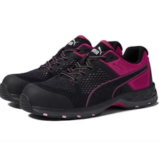 PUMA Womens Define Low 2.0 Safety Work Sneaker 9 Purple Black NMT SR SD NIB