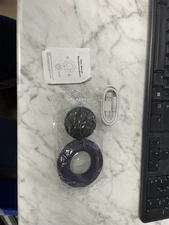 Brand new vibrating cock ring with remote and charger             81225