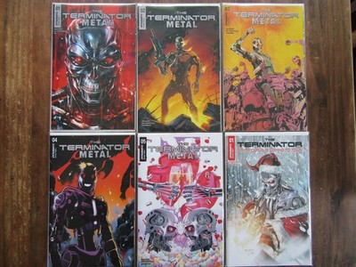 The Terminator Metal 1-5 Full Set + One Shot Dynamite Comics
