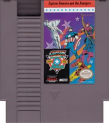 Captain America And The Avengers - Rare NES Nintendo