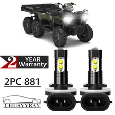 for  Polaris Sportsman 800 EFI 2005-2014 881 Xenon HID Headlight Bulbs Lights