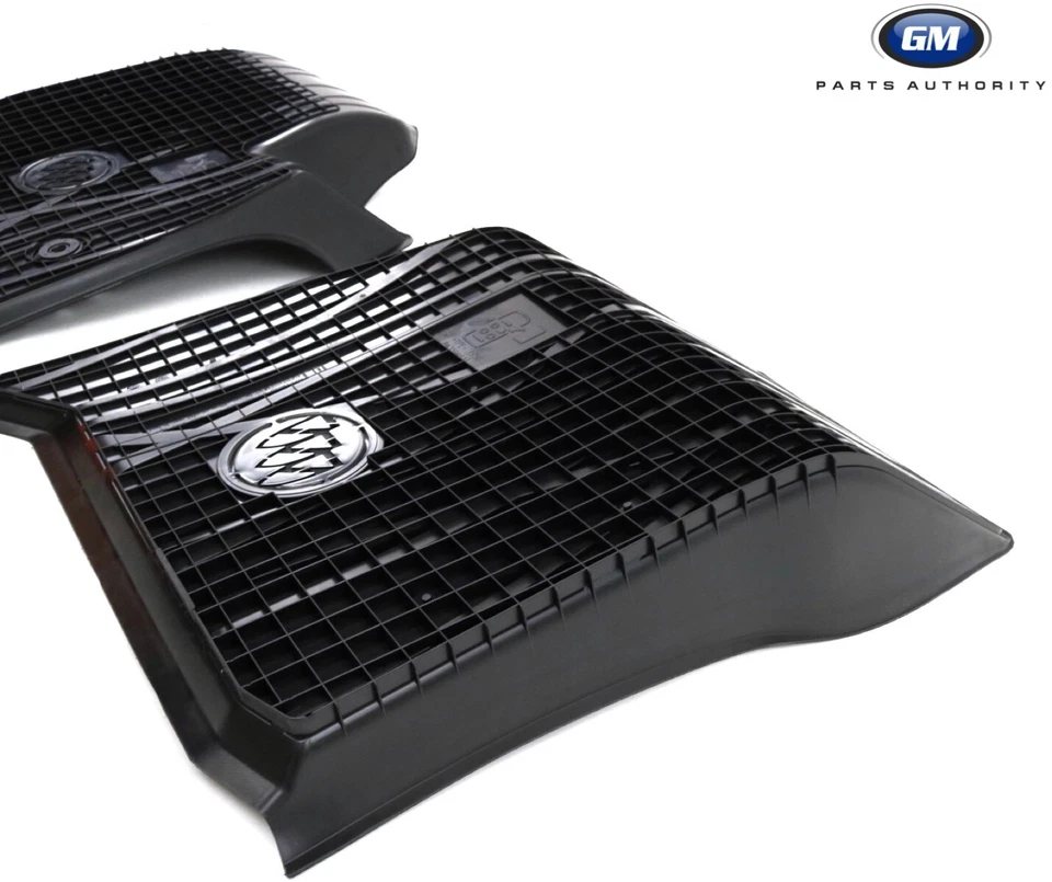 2018-2023 Buick Enclave Front 2nd & 3rd Row All Weather Floor Liners Ebony OE - Image 3 of 4