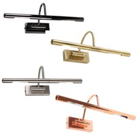 Picture Wall Light Fitting Adjustable Twin Living Room Bedroom Mains Powered