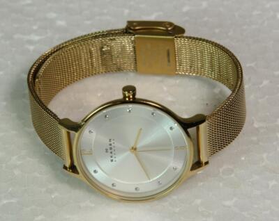 Skagen SKW2150 Anita Gold-Tone Stainless Steel-Mesh Strap  display picture 1