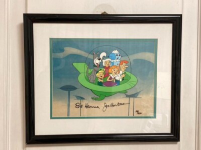 Hanna Barbera Signed Original Animation Art Cel Limited SUNDAY DRIVE Jetsons