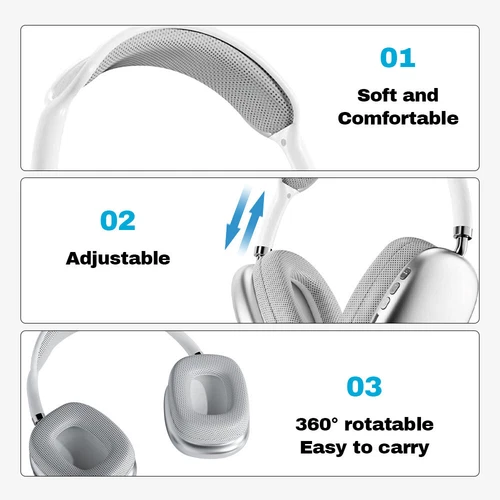 Bluetooth Over-Ear Earphones Super Bass Wireless Headphones Headsets 5.0 Stereo - Picture 5 of 16