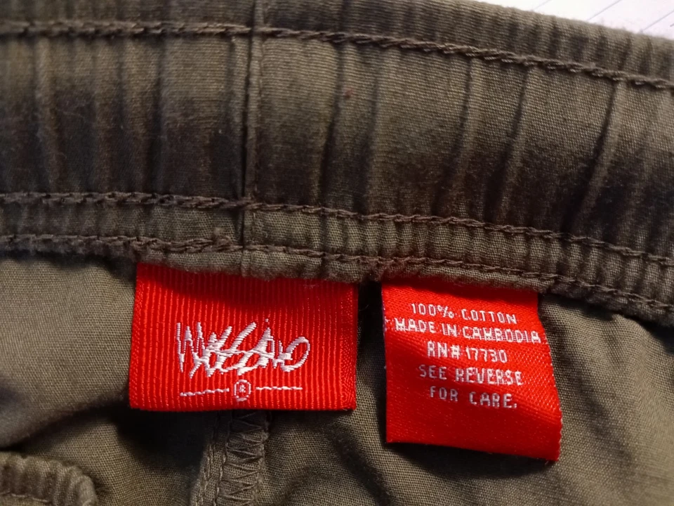 Mossimo Para Hombres Pijama Verde Cordón/Cintura Elástica Pantalones Talla 3XL Foto 2 de 4