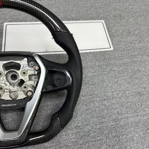 Real Carbon Fiber Steering Whee For BMW 3/5 Series G20 G21 G28 G30 G31 G38 - Picture 6 of 6