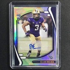 2021 Absolute Elijah Molden Signature Rookie Auto Spectrum 125/199
