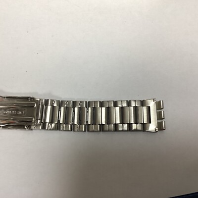 Bracelet montre flexible Elastique acier inox acier ZRC SIZORFLEX SIZO FLEX années 60 - Montres & Bijoux