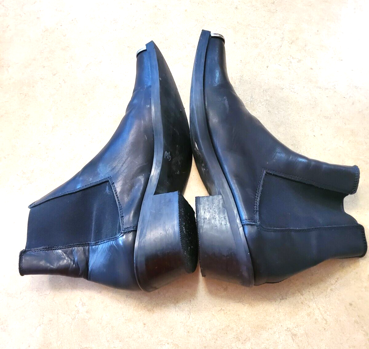 Osos Elegant Black Men  Ankle Boots Bearman Moc Toe Black Suede Boots For Men - The Jacket Maker main image 3